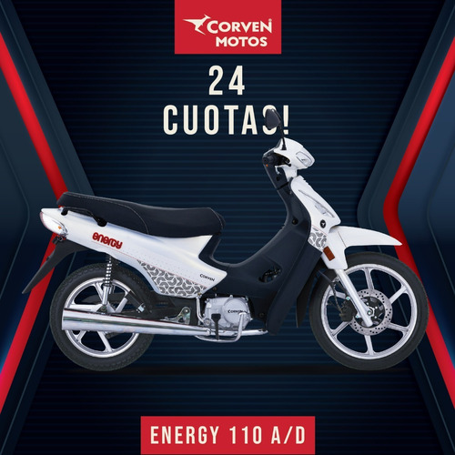 Imagen 1 de 15 de Corven Energy 110 Ad 24 Cuotas - Unicomoto Canning