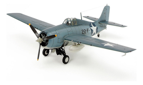 Avión Grumman F4f-4 Wildcat 1/48 Model Kit Tamiya