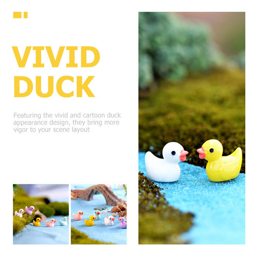 Hada Decorativa De Coche Con Forma De Patos En Miniatura De