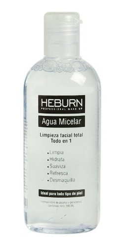 Heburn Agua Micelar Desmaquillante Facial X 200 Ml Local