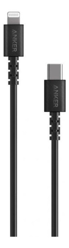 Cable Para iPhone Powerline Select Usb-c Lightning 0.9m Color Negro