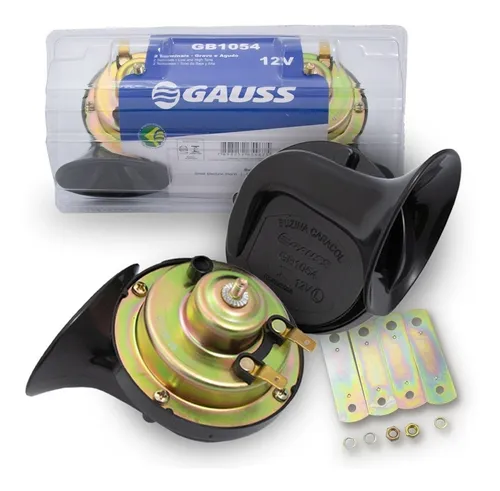 comprar Par Buzinas Caracol Clarina Carro Grave\u002Fagudo Original Gauss