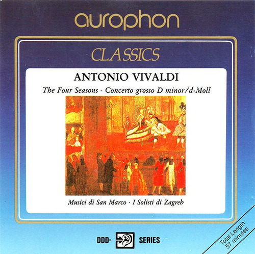 Cd   Las Cuatro Estaciones   Antonio Vivaldi  Nuevo  Sellado