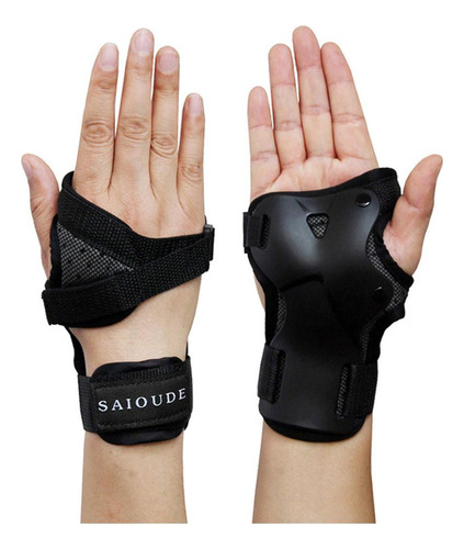 4x Palm Protector Seguridad Patinaje Muñequera Monopatín