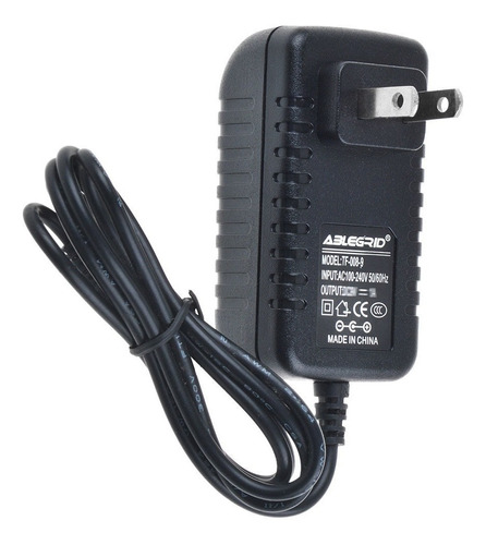 9v Ac Adaptador Cargador Cable De Alimentación Transformador