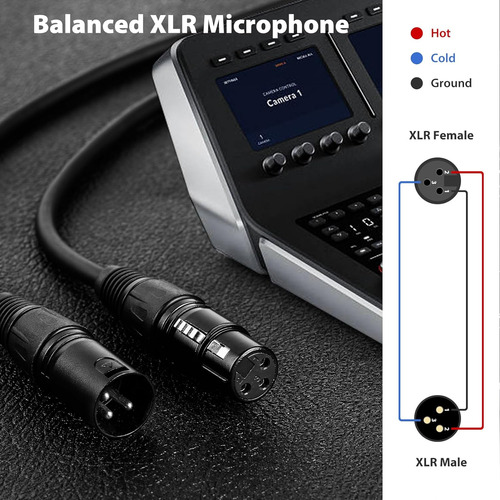 Cable Xlr 25 Pies Cable Mic Xlr Cable Altavoz Xlr 3 Pines Ca