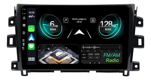 Z0k 6g+128g Coche Estéreo Para Nissan Navara Frontier Np300