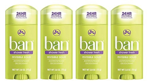 Desodorante Antitranspirante Ban, Invisible Sólido, Ducha F