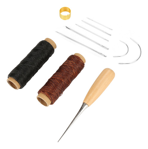 Conjunto De Tricô, Kit De Costura, Fio Encerado, Fio, Agulha