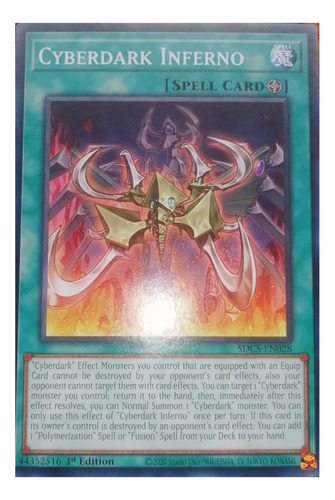 Cyberdark Inferno Común Yu-gi-oh! Original Konami