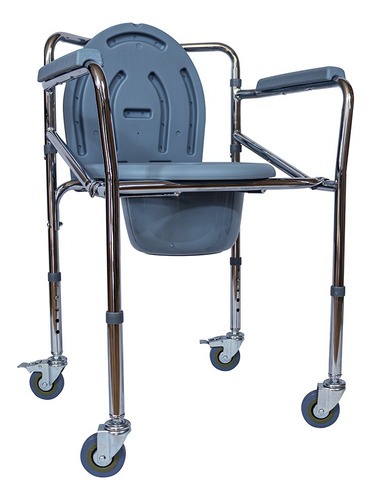 Silla Cómodo 3 En 1 Plegable Para Baño Aumento Wc Y Regadera