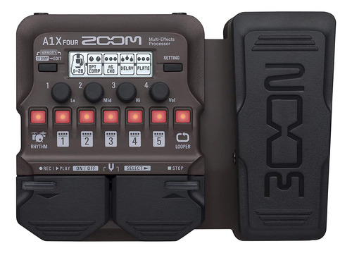 Pedalera Multiefecto Zoom A1x Four