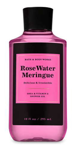 Bath And Body Works Gel De Ducha De Merengue De Agua De Ros.