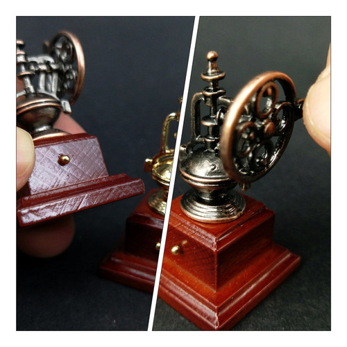 Máquina De Café Dollhouse En Miniatura