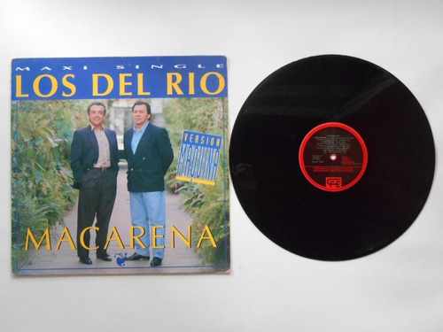 Lp Vinilo Los Del Rio Macarena Maxi Single Print.españa 1993