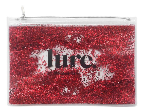 Neceser Navideño Glitter Lure Porta Cosmetico Maquillaje