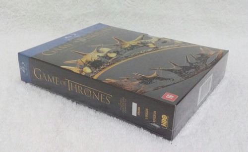 Blu-ray Box - Game Of Thrones - 2 Temporada Completa - Novo