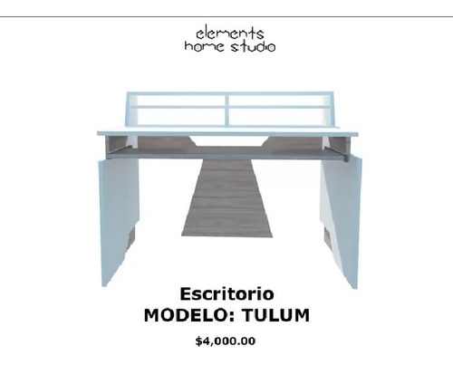 Escritorio Modelo: Tulum (Usado)