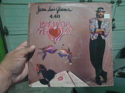 Lp Juan Luis Guerra 4.40 Bachata Rosa En Acetato,long Play