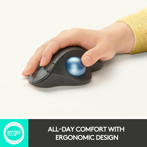 Logitech Ergo M575 For Business, Mouse Con Trackball