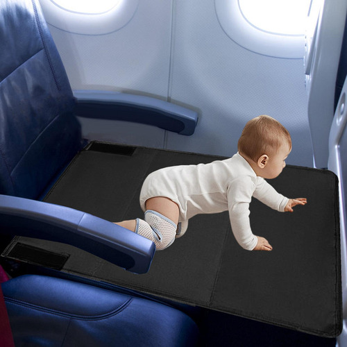 Reposapiés For Cama Infantil For Avión Negro
