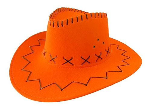 Gorro Cowboy Vaquero Premium Varios Colores Disfraz Fiesta 