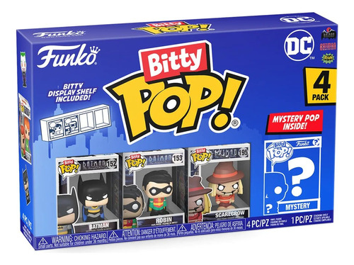 Funok Bitty Pop! Batman 4 Pack - Series 1 Scarecrow