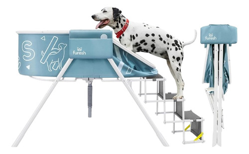 Tina De Baño Para Perros Plegable