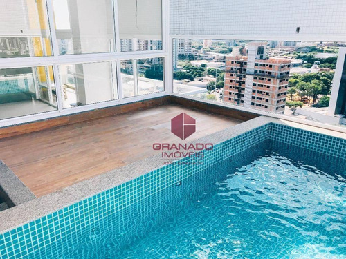 Imagem 2 de 30 de Apartamento Duplex De Cobertura Com 4 Suítes, Com Piscina Privativa, À Venda, 317m² De Área Privativa - Centro - Maringá/pr - Ap0508