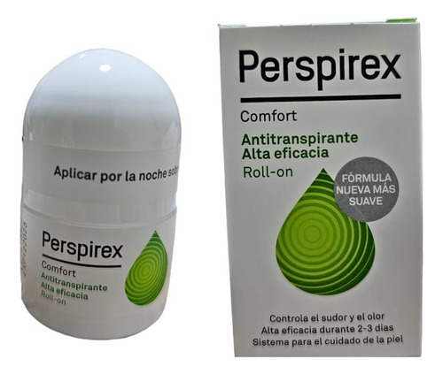 Efectivo Desodorante Perspirex Comfort, Original Y Strong.