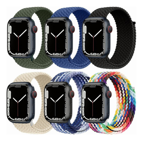 6 Correas For Apple Watch Band Series Ultra 8 7 Se 6 5 4 3