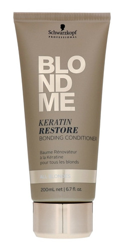 Schwarzkopf  Blonde Keratin Conditioner X200ml Masaromas