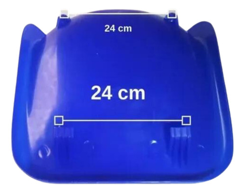 Assento Concha P/a Barco Azul ( Somente O Assento Plastico) Cor Azul Bic
