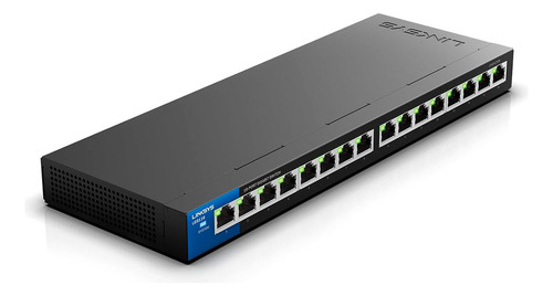 Linksys Lgs116p Switch 16 Puertos Gigabit 8 Poe, 80w