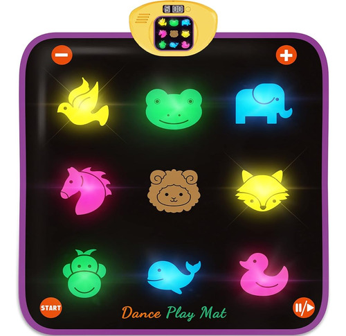 ~? Pafolo Dance Mat Para Niños Pequeños- Light Up Dance Mat,