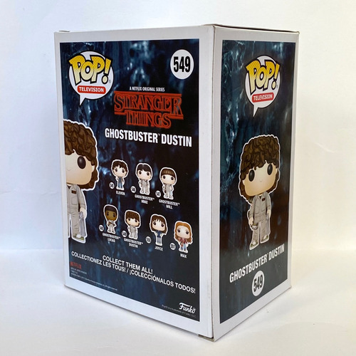 Funko Pop Dustin Ghostbuster 549 Stranger Things Will Mike