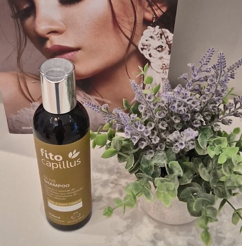 02 Shampoo Fito Capillus Olive 250ml Grandha Couro Sensível