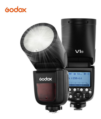 Imagen 1 de 9 de Godox V1n - Flash De Cámara Profesional Speedlite Speedligh