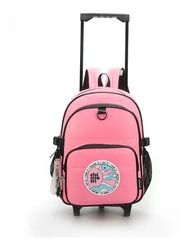 Mochilas escolares con carro para niñas on sale
