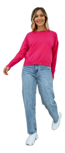Maxi Sweater Amplio Oversize Pullover Oversize