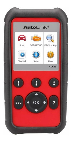 Scanner Automotriz Autel Al629 Abs Airbag Transmision 2019