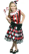 Comprar Disfraz De Pequeña Arlequín Para Niña Disfraz Lil' Arlequín Disfraz Payasatita Alarquin Para Niña Halloween O Fiesta Cosplay Disfraces Para Niños