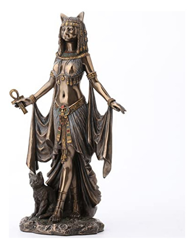 Veronese Design Bastet Diosa Egipcia De Proteccion Estatua