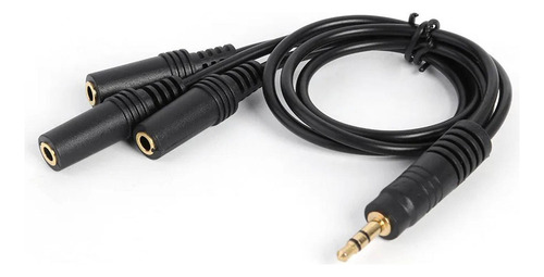 2 Cable Divisor De Audio Alargador, Cable Macho De 3,5 Mm A
