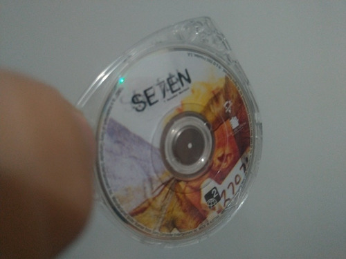 Filme Umd Vídeo Psp Seven 7 Crimes Capitais Somente Região 2 (Usado)