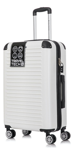 Valija 28 PuLG. Travel Tech 27540 Blanco Policarbonato 