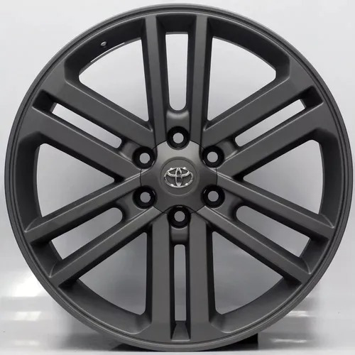 Par De Rodas Toyota Hilux 2012 Aro 16 Jogo 6x139 + Bicos Cor Grafite Fosco