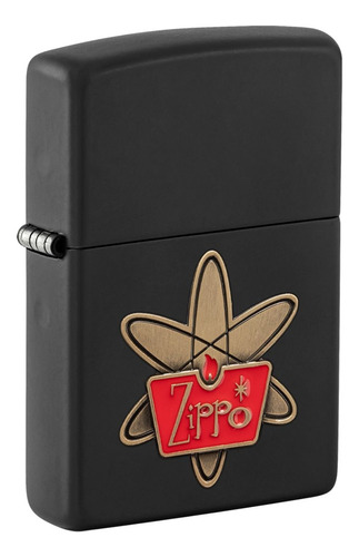 Encendedor Zippo Atomic Zippo Design Negro Zp48920
