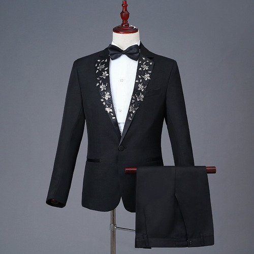 Smoking Esmoquin Para Hombre, Chaqueta De Boda