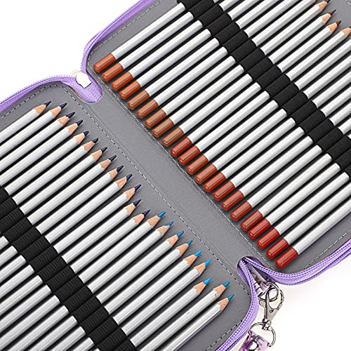 Btsky Estuche Para Lápices De Colores: 120 Ranuras Porta Láp